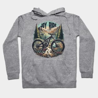 Bike Surrounded By Nature, Joy Ride Hoodie